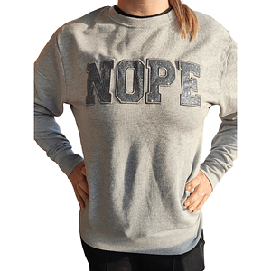 nope sweater